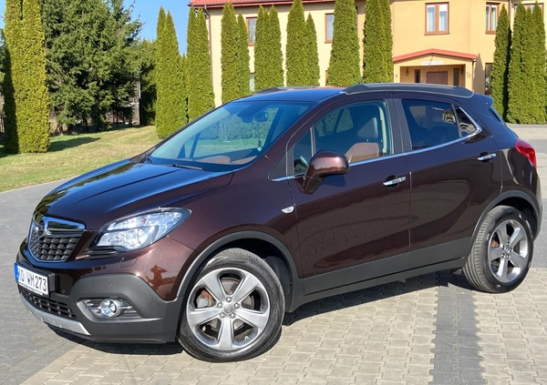 Opel Mokka cena 46900 przebieg: 144673, rok produkcji 2013 z Korfantów małe 154